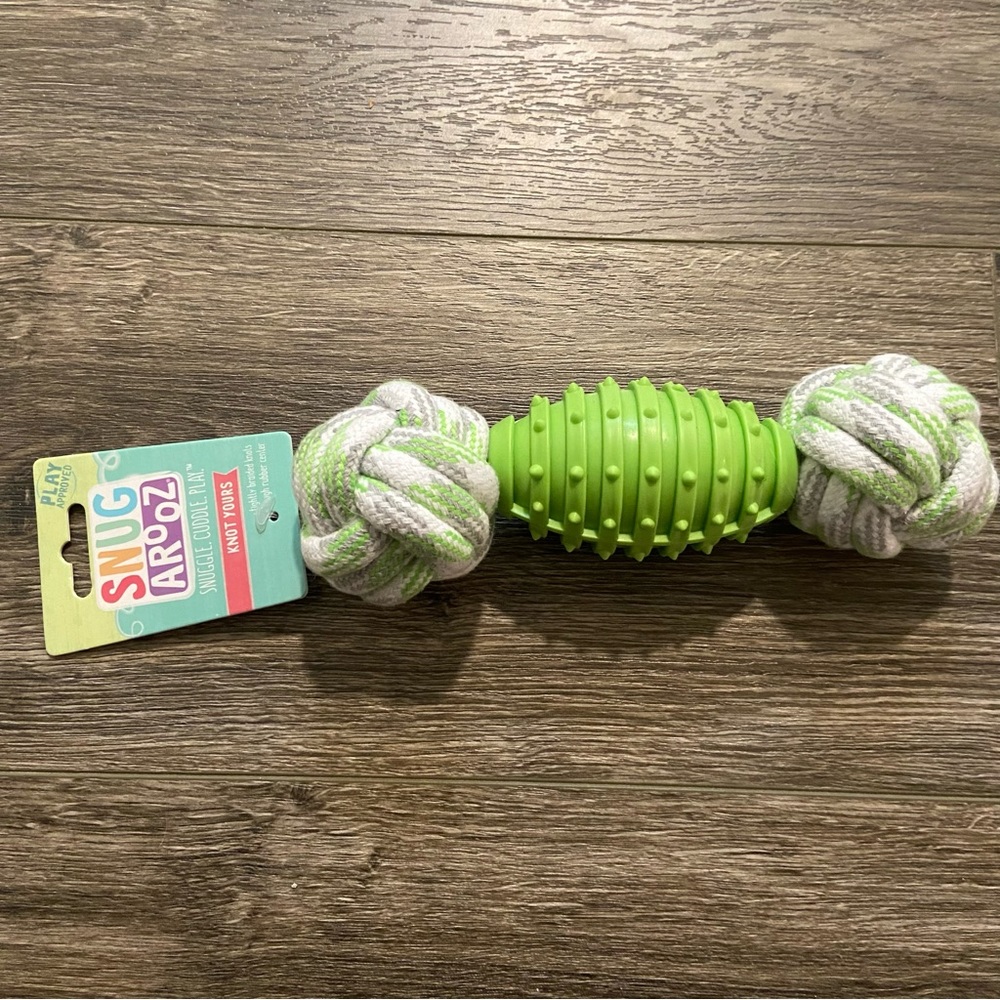 NWT SnugArooz dog chew toy
